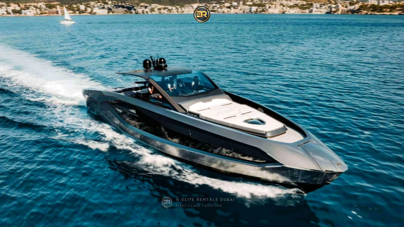 Brand New Elite Lamborghini 63 Yacht - Luxury Yacht Charter Dubai Marina