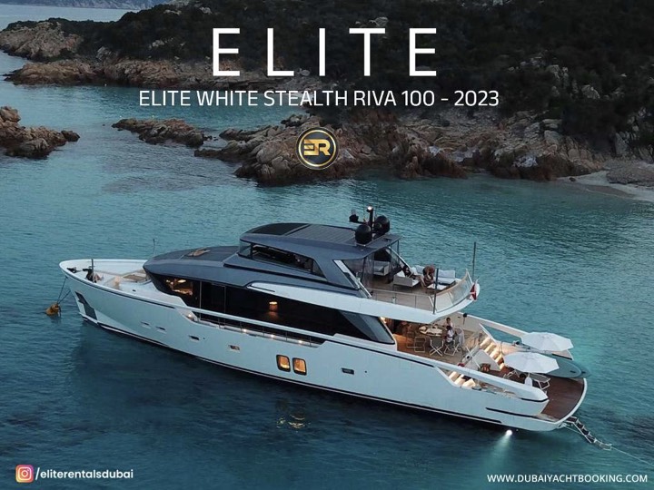 Brand New 2024 Elite White SLX100 Yacht - Luxury Yacht Charter Dubai Marina