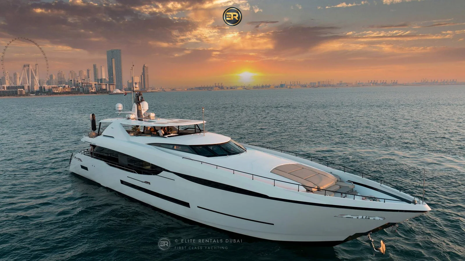 Elite Noble Commander 140 Yacht - Luxury Yacht Charter Dubai Marina
