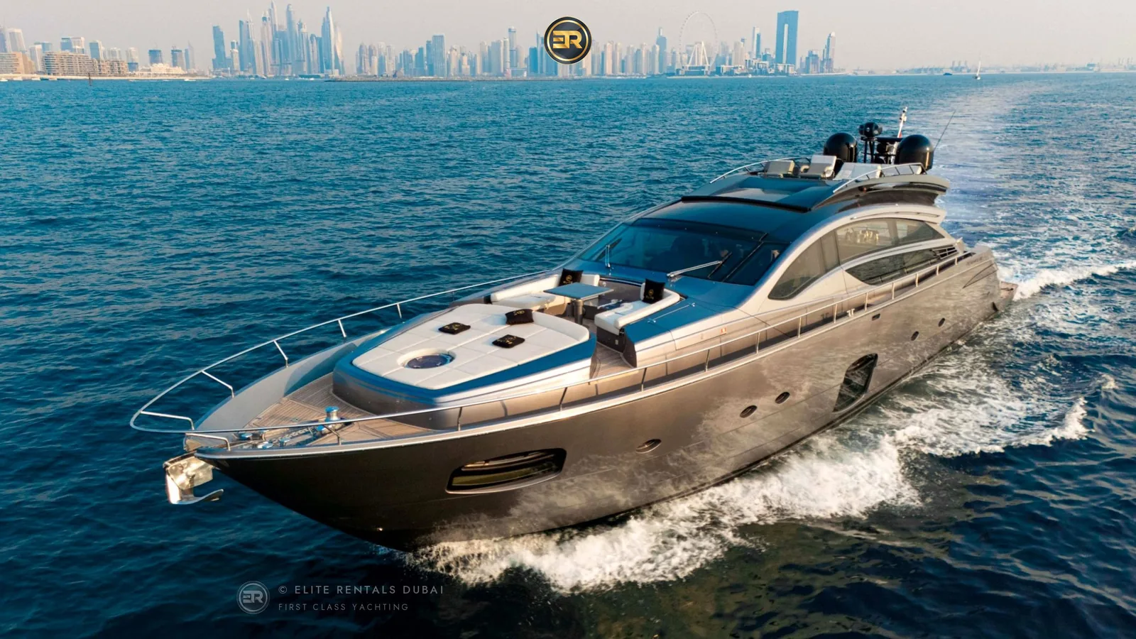 Brand New Elite Pershing XA-1 Sport Yacht - Luxury Yacht Charter Dubai Marina