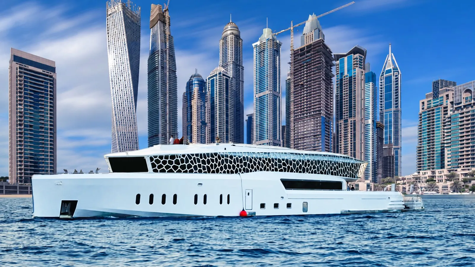 Elite Aureon Grand Mega Yacht - Luxury Yacht Charter Dubai Marina