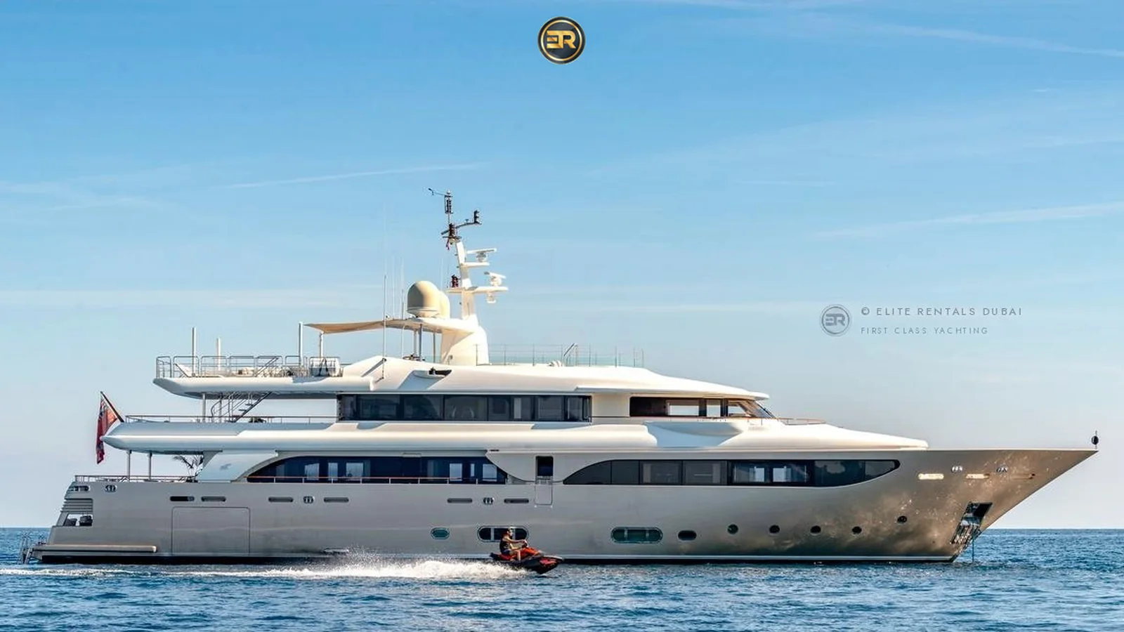 Elite Azara X150 Super Yacht (Tri-Deck) - Luxury Yacht Charter Dubai Marina