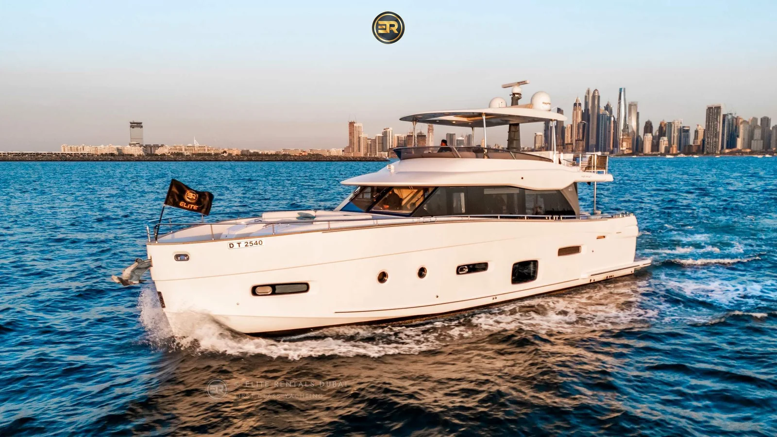 Elite Azarro X1 Yacht - Luxury Yacht Charter Dubai Marina