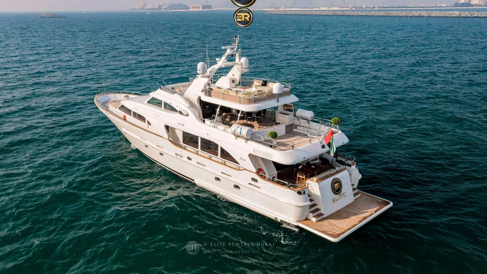 Elite Benetti Triple Deck 125 Yacht - Luxury Yacht Charter Dubai Marina