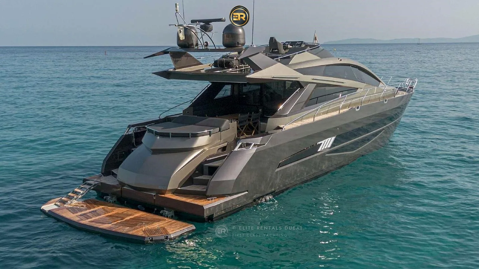 Elite Black Elyse Yacht - Luxury Yacht Charter Dubai Marina