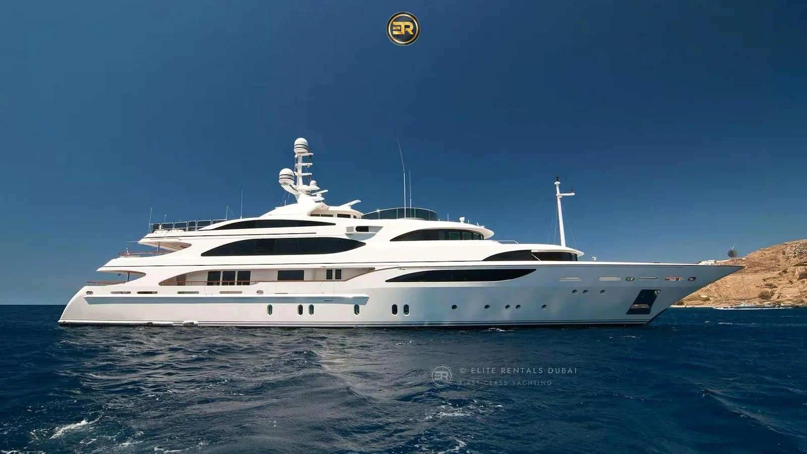 Elite Celestial Titan X250 Super Yacht - Luxury Yacht Charter Dubai Marina