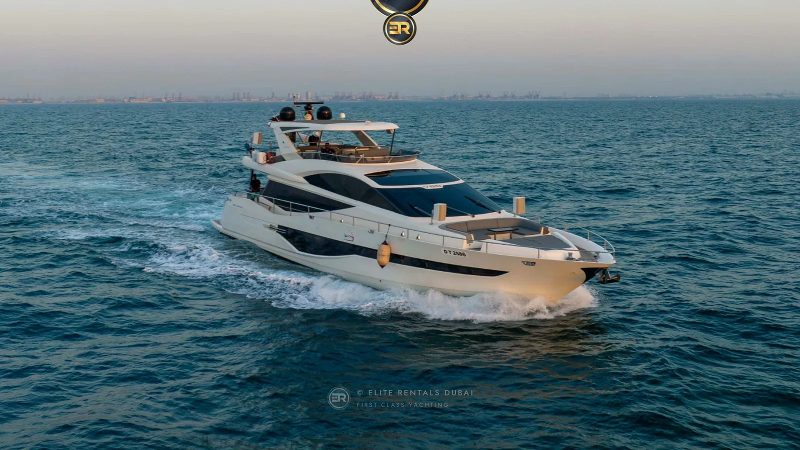 Elite Diamond Apollo 100 Yacht - Luxury Yacht Charter Dubai Marina