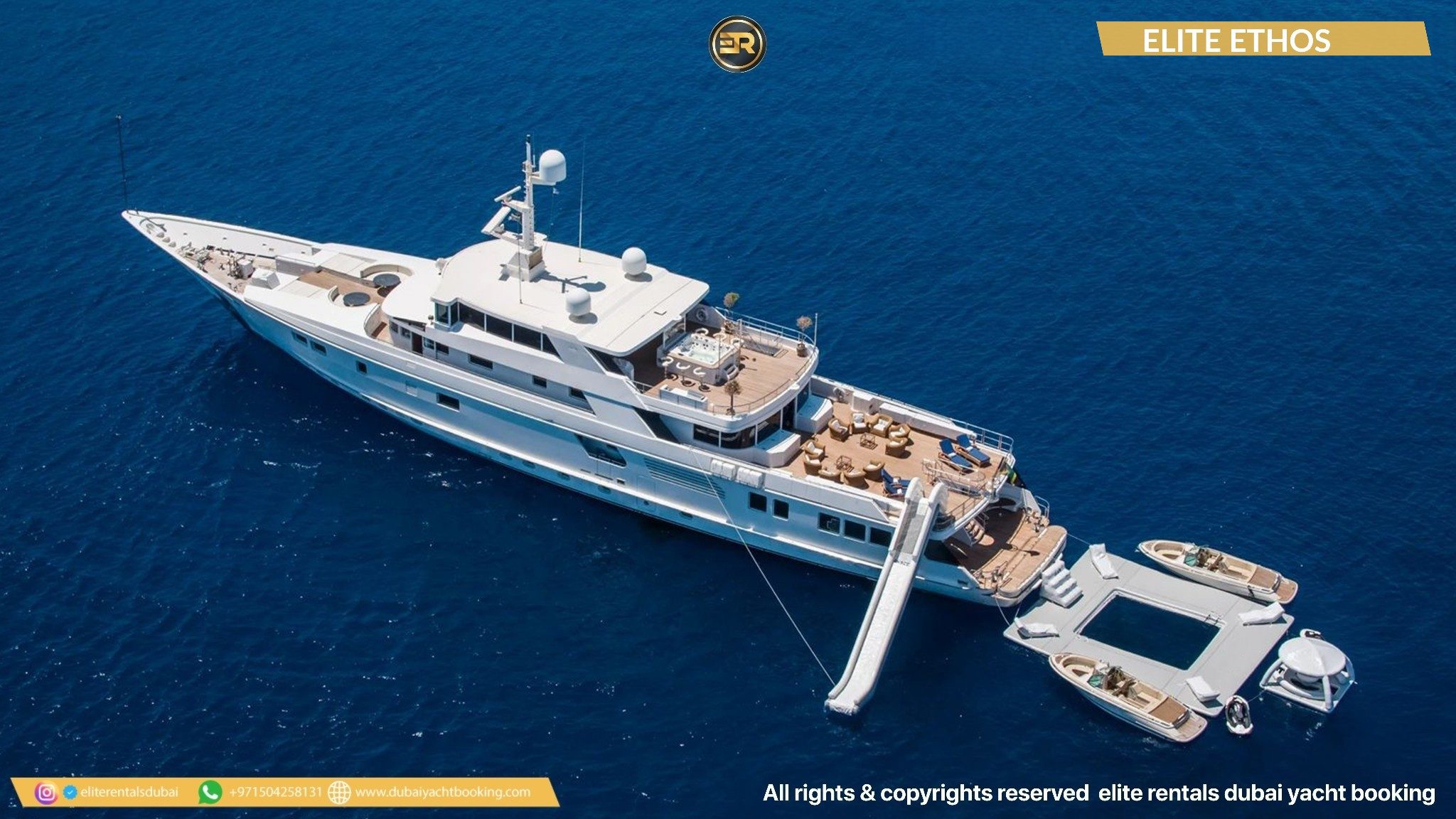 Elite Ethos Yacht - Luxury Yacht Charter Dubai Marina