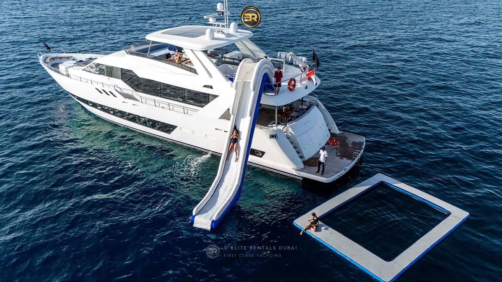 Elite Opal Rivera 100 Yacht - Luxury Yacht Charter Dubai Marina