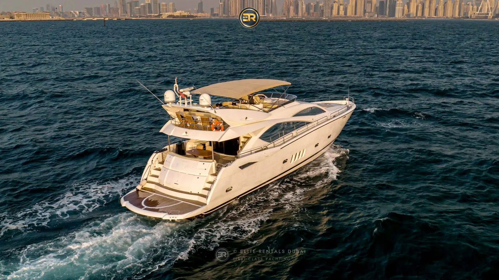 Elite Predator Havana 95 Yacht - Luxury Yacht Charter Dubai Marina