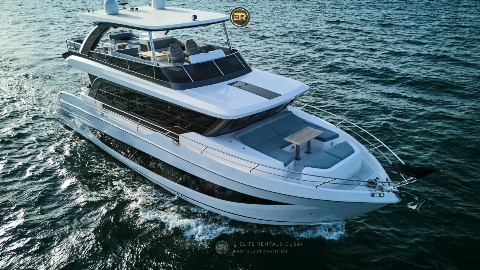 Elite Rivera X-70 Yacht - Luxury Yacht Charter Dubai Marina
