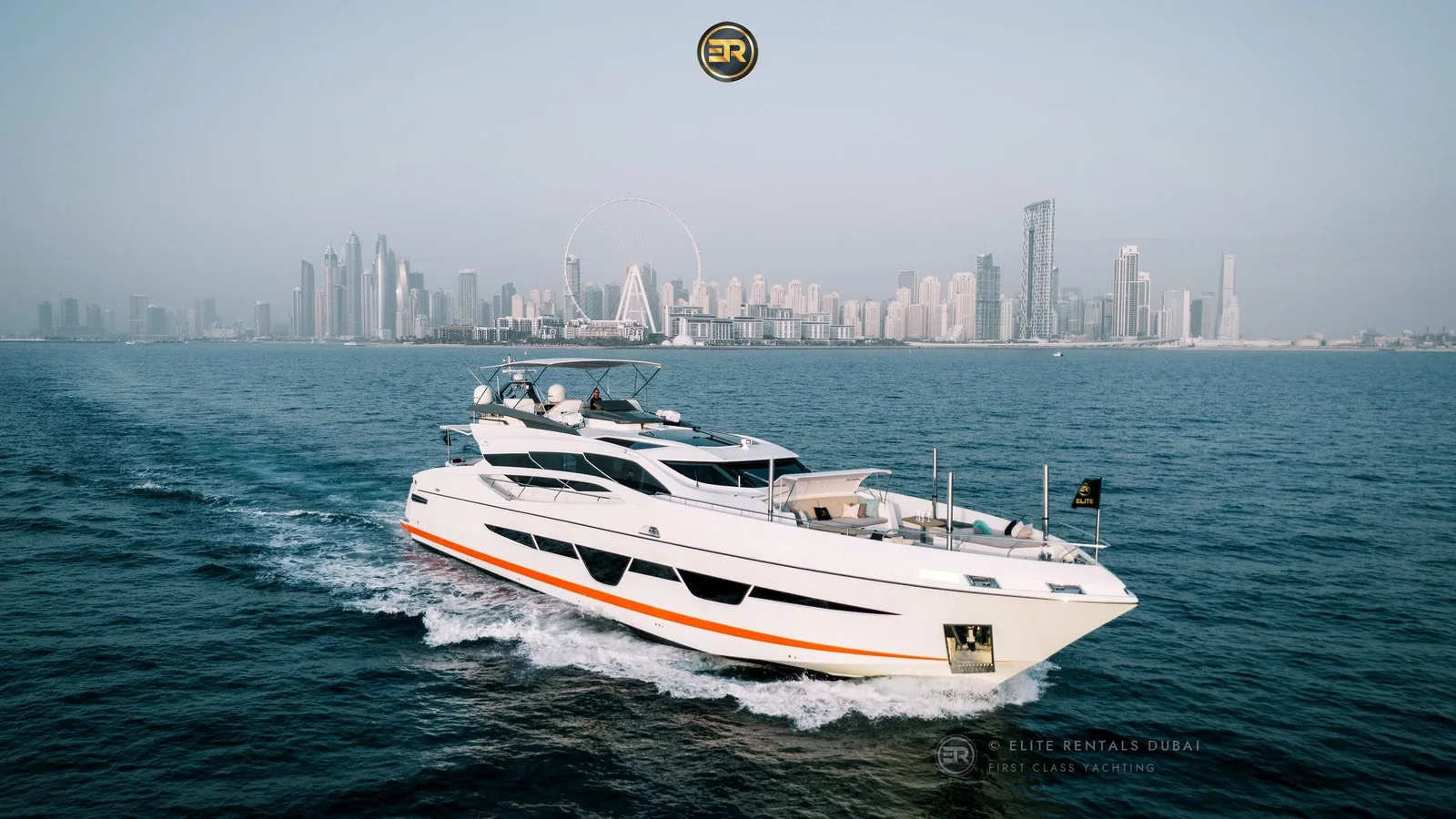 Elite Stellar Empress 130 Yacht - Luxury Yacht Charter Dubai Marina