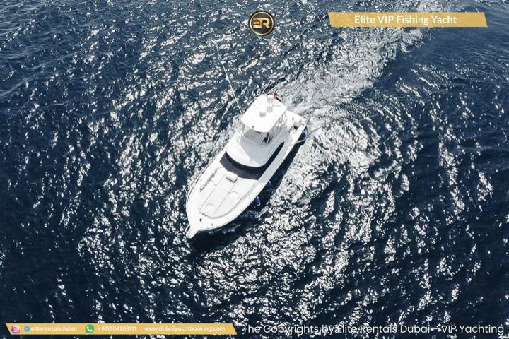 Elite VIP Fishing Yacht - Luxury Yacht Charter Dubai Marina