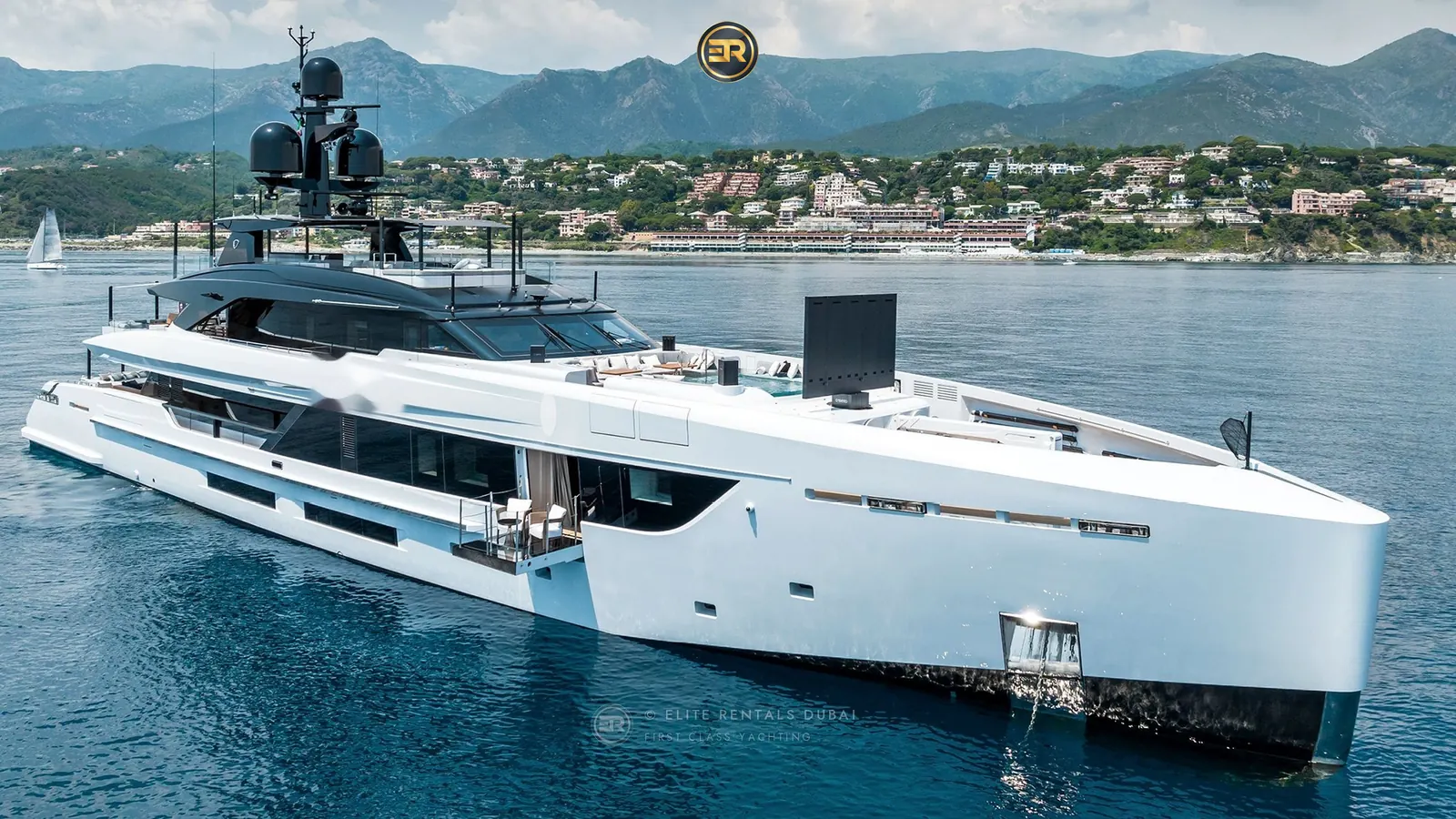 Grey Elite Mansour XIV Mega Yacht 50 Meter 2024 - Luxury Yacht Charter Dubai Marina