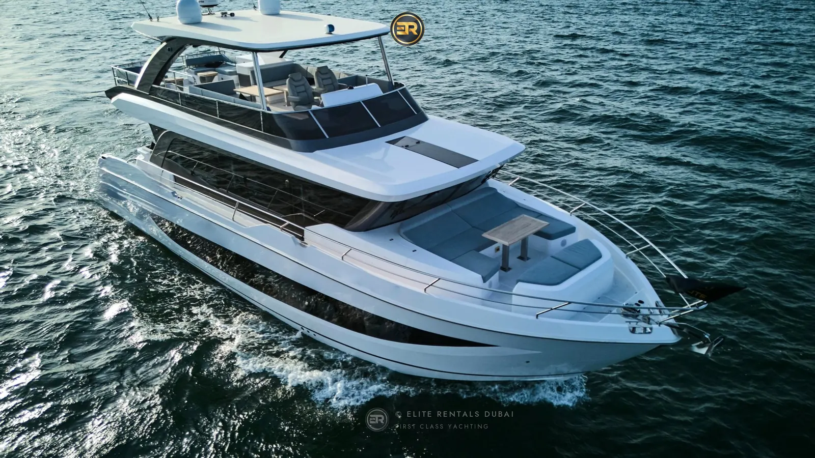 New 2024 Elite Rivera X-70 Yacht - Luxury Yacht Charter Dubai Marina