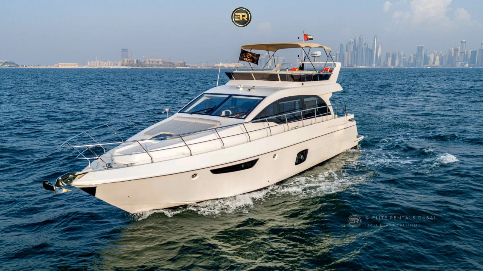 Elite Montclaire X-55 Yacht - Luxury Yacht Charter Dubai Marina
